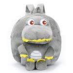 Little Dinosaur Kids Plush Backpack School Bag