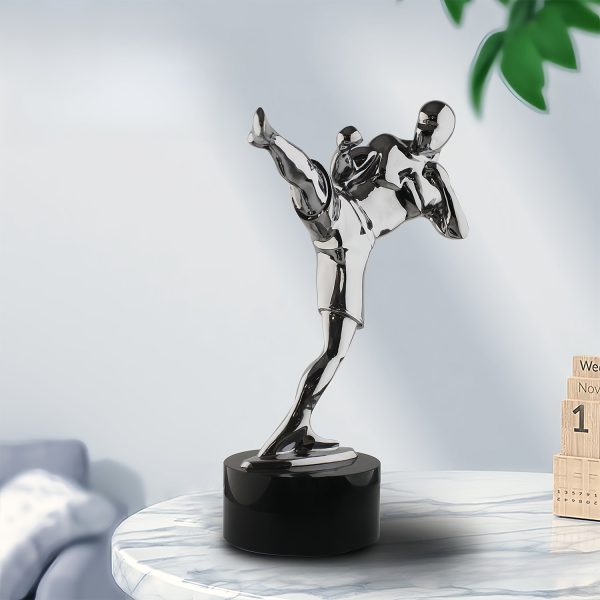 Custom sports art trophy