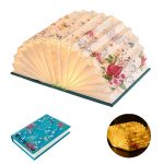 Book Lamp Creative Folding Fan-Shaped Home Night Light