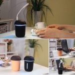 3 in 1 Mini Rechargeable Humidifier W/ Light and Fan