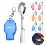 Stainless Steel Foldable Spoon W/ Portable Box