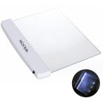 LED transparent flat reading light