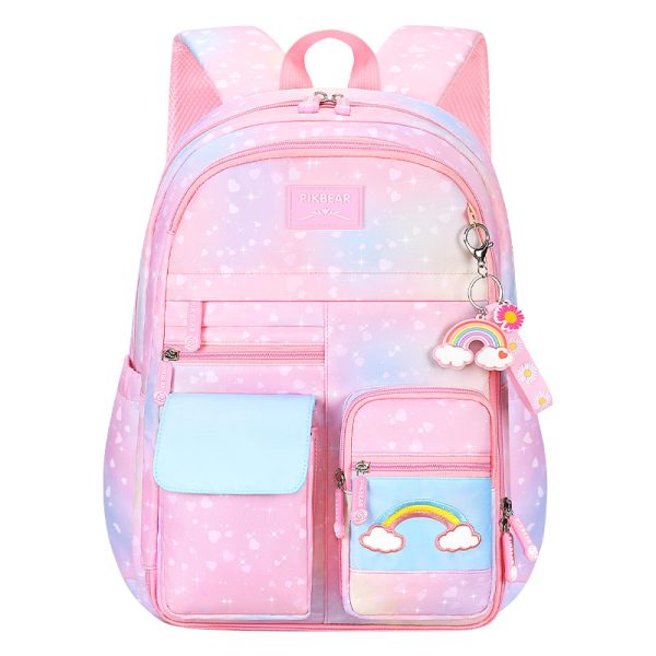 Girls Backpack Children's School Waterproof Bag