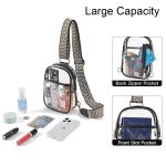 TPU waterproof Outdoor Clear Sling Bag