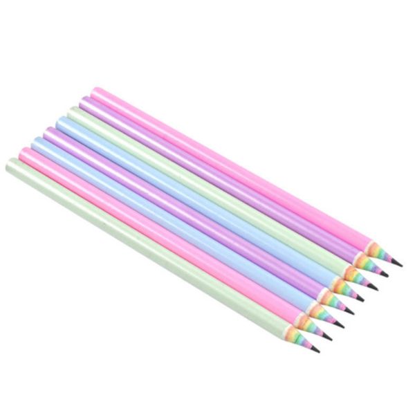 Paper rainbow pencils