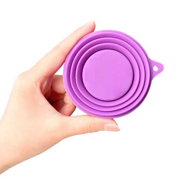 5oz Silicone Folding Retractable Mug