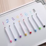 Colorful erasable and magnetic whiteboard markers