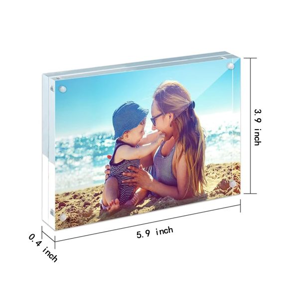 Transparent Acrylic Photo Frame Office And Home