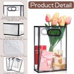 Transparent Clear Frosted Die Cut Pp Tote Bag