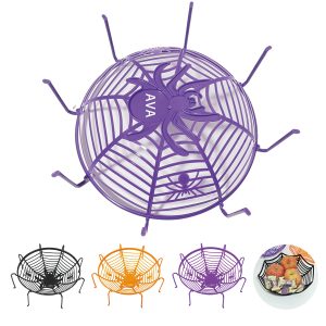 Halloween Spider Web Fruit Plate