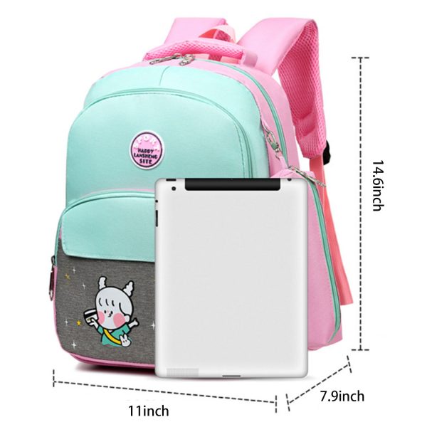 Oxford cartoon cute children's school backpack