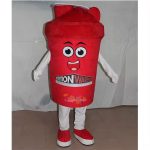 Customized Coffee Drink Mascot Costume Set