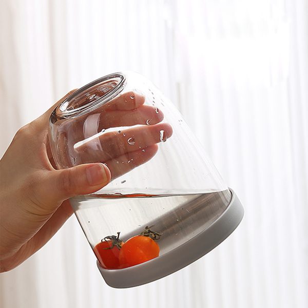 Drainable Fruit Cup with Fork