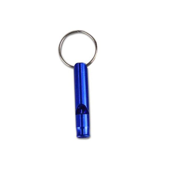 Aluminum Alloy Mini Whistle Keychain