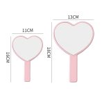 Heart Shaped Handheld Mirror