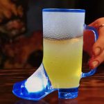 15Oz Plastic Light-Up Cowboy Boot Mug