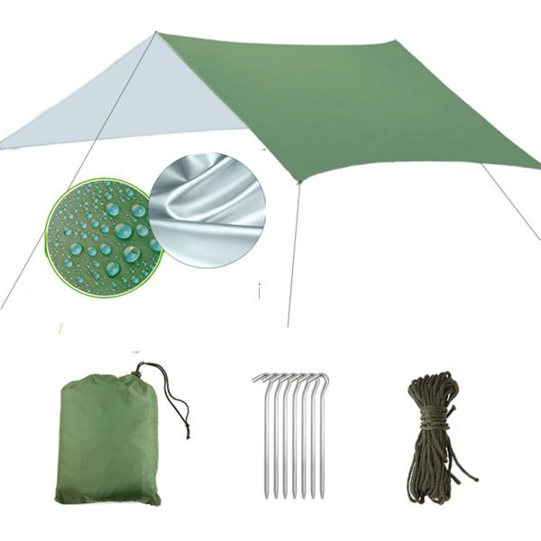 Waterproof and sunscreen beach shading tent