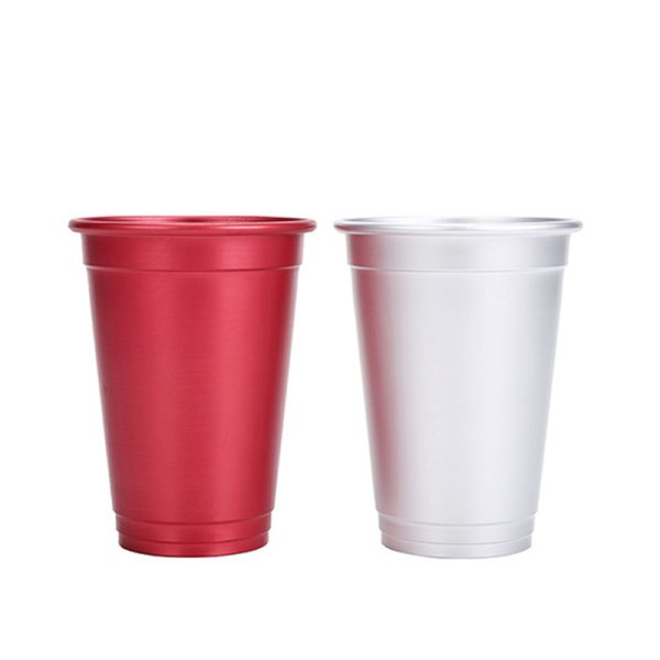 Multi Color Aluminum Cup Party Mug