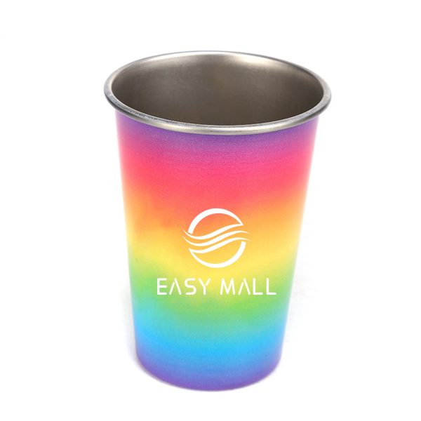 Rainbow Stainless Steel Cup