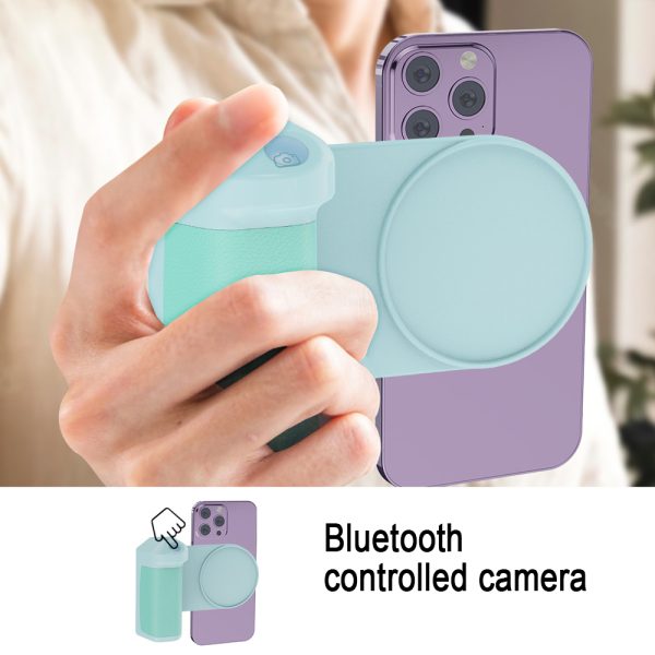 Magnetic Camera Handle Bluetooth Holder Wireless Charging