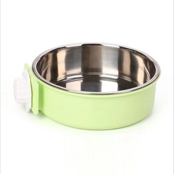 Stainless Steel Pet Dog Cat Food Water Bowl