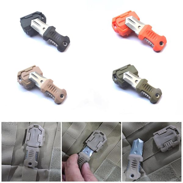 Multi functional keychain mini self-defense knife