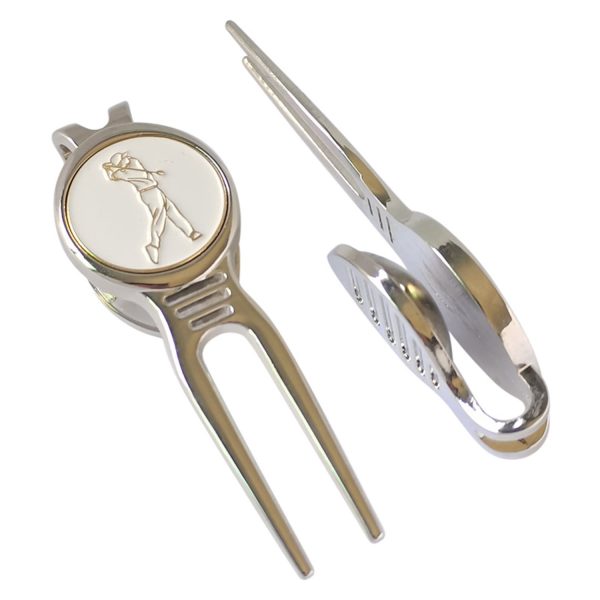 Golf Divot Tool with Belt Clip