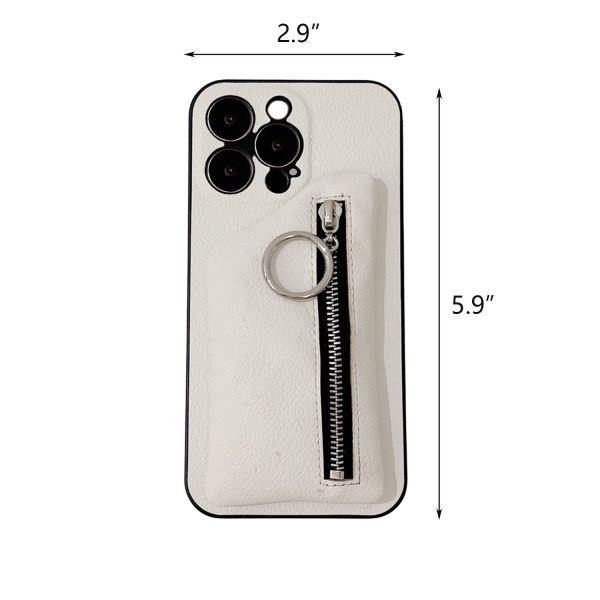 Zipper wallet phone case