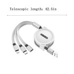 3-in-1 Retractable Charging Cable