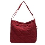 Nylon Cotton Tote Bag Handbag