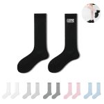 Colored Cushioned Crew Socks