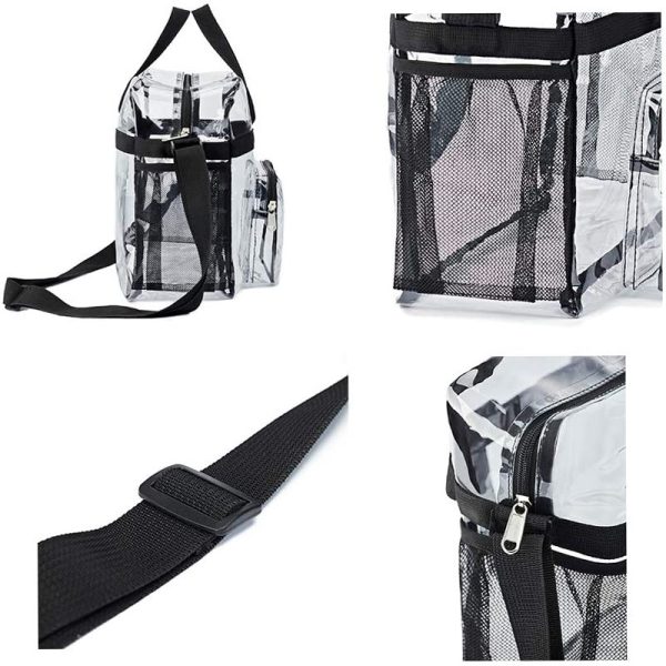 PVC Clear Tote Waterproof Women Shoulder Bag