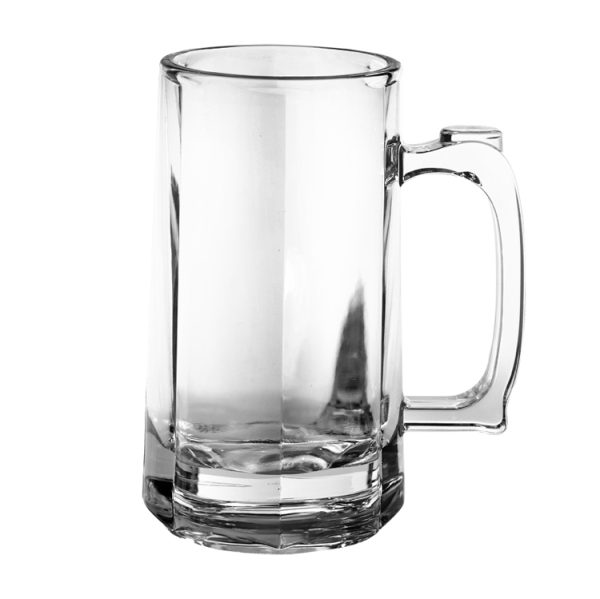 Beer Acrylic Clear Plastic Cup With Handle