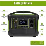 600W/220V Custom Size Solar Energy Storage Power Supply