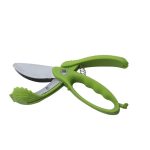 Multifunctional stainless steel salad scissors