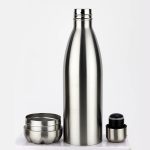 Stainless Steel Water Bottle With Private Money Box