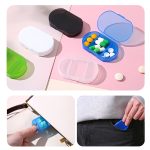 3 Compartment Convenient Portable Pill Box