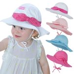 Children's summer wide brim fisherman hat