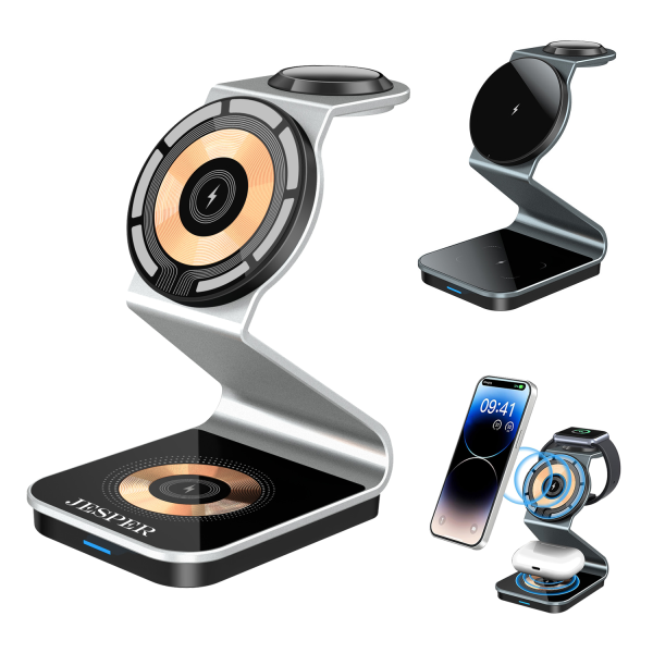 3 in 1 Wireless Charging Station