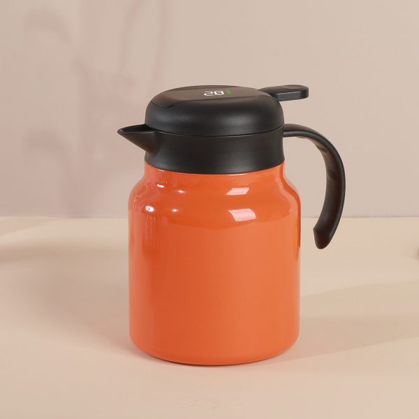 Stainless Steel Vacuum Insulated Tea Coffee Jug Pot Teapot