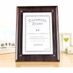 Certificate Diploma Sturdy Made Of Solid Wood Frame