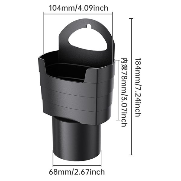 Plastic Car Chip Cup Holder