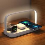 3 In 1 18W Foldable Wireless Fast Charger With Night Light