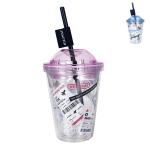 13 Oz Plastic Tumblers With Lids And Straw