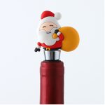 Santa Claus PVC Wine Stopper