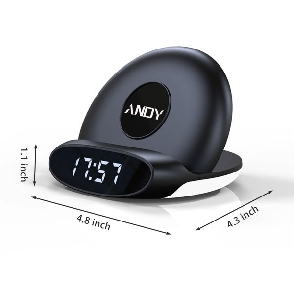 Multifunction Night Light Wireless Charger W/ Clock