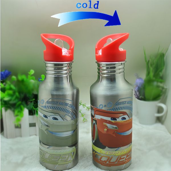 17.5oz Stainless Steel Cool Color Changing Bottle