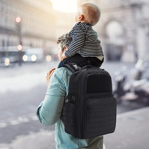 Multi-functional large capacity baby supplies mommy backpack