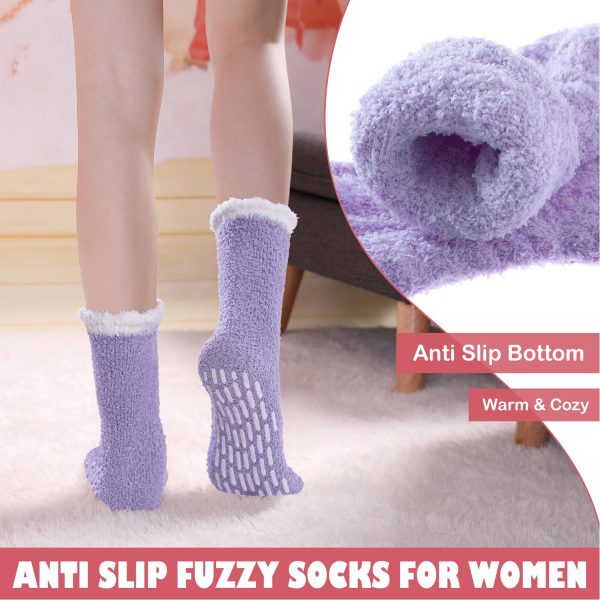 Anti Slip Plush Grip Socks