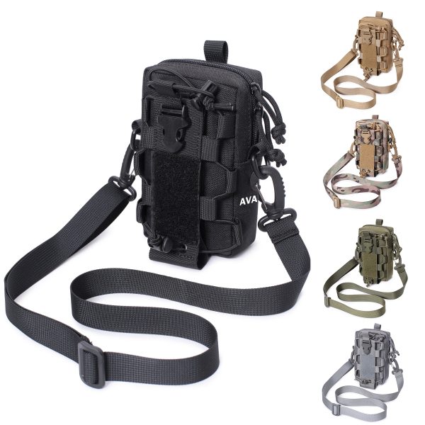 Nylon Camping Outdoor Water Bottle Cell Phone Tactical Bag